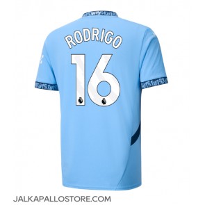 Manchester City Rodri Hernandez #16 Kotipaita 2024-25 Lyhythihainen